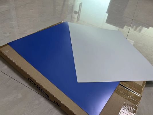 Prozesslose CTP-Druckplatte DOP-Platte 0,15 mm - 0,30 mm Hochauflösende umweltfreundliche Offsetdruckplatte