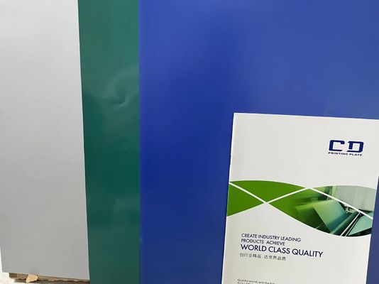 Umweltfreundliche Prozesslose CTP-Platte mit 0,15 mm-0,30 mm und 130-150 mJ/m2 Niedrigenergie-Bildgebung für nachhaltigen Druck