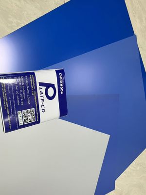 Glatter Druck Einlagige positive CTCP-Platte mit 20-25 °C Entwicklertemperatur und maximaler Spulenbreite von 1350 mm