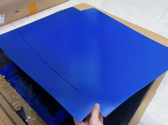 Starke Haltbarkeit 0,3 mm Blaue Umwelt-CTCP-Druckplatte für hochwertigen Offsetdruck