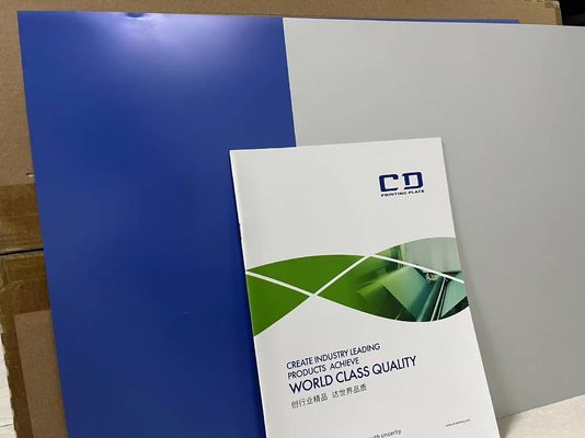 Umweltfreundliche Prozesslose CTP-Platte mit 0,15 mm-0,30 mm und 130-150 mJ/m2 Niedrigenergie-Bildgebung für nachhaltigen Druck