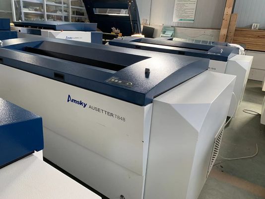 400*350 Minimalleistung Thermische CTP-Maschine 1130*930 Maximalleistung 1000KG Hostgewicht für genauen Druck