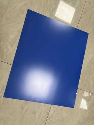 Einlagige thermische CTP-Platte mit 110-130 Mj/cm2 Expositionsenergie und blauer Farbe für Offsetdruck