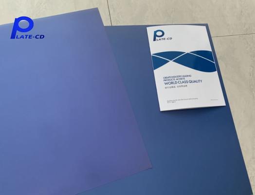 Positive CTCP-Druckplatten mit Laserenergie 120-140mJ/cm2 und Belichtungsenergie 50-85mJ/cm2 für 60000-80000 Drucke