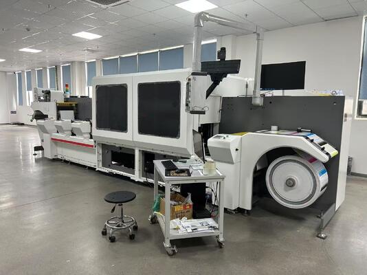 Monochrome Doppelseitige Druckmaschine mit Wasserfarbstofftechnologie für Drucklösungen