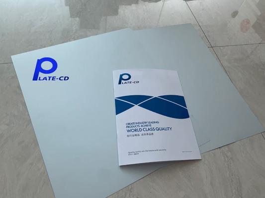 Prozesslose Druckplatten CTP-Platte ohne Entwickler 0,15 mm / 0,30 mm Dicke 1350 MM Maximale Spulenbreite